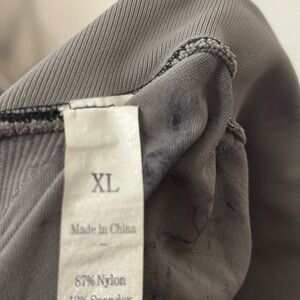 Men's Gray Nylon Pants